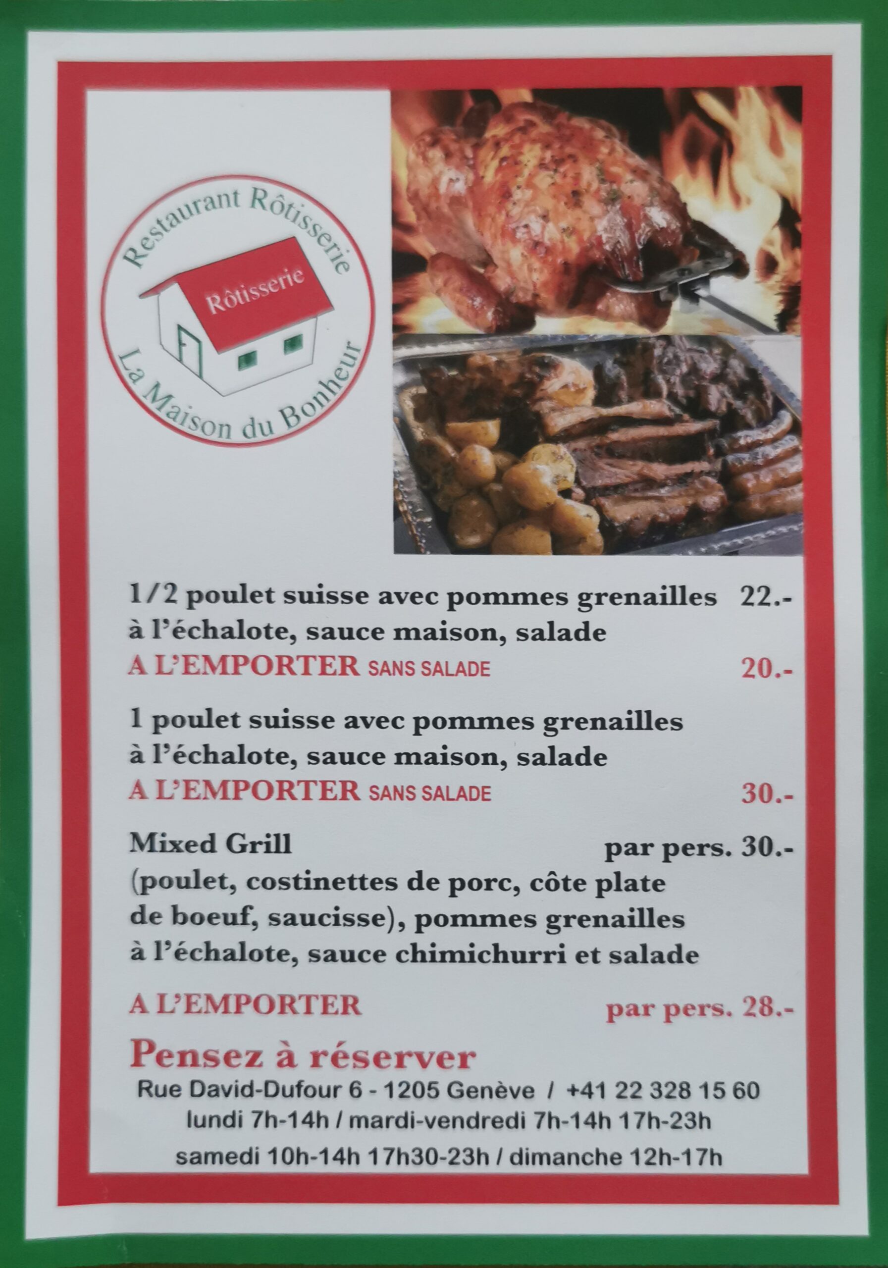 Spécialités Été